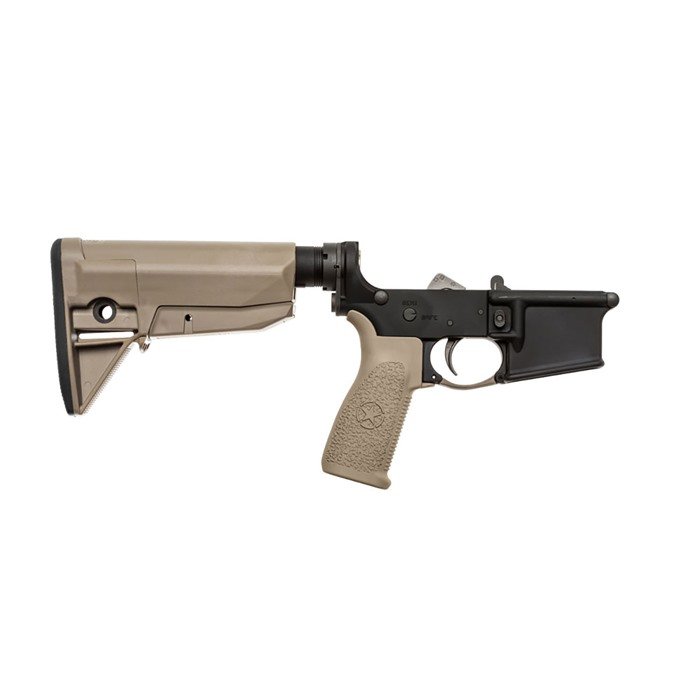 Bravo Company Manufacturing LRG-RMS-STK-MOD-0-FDE 5.56x45 10-Rounds - Bravo Company Manufacturing - 5.56 X 45