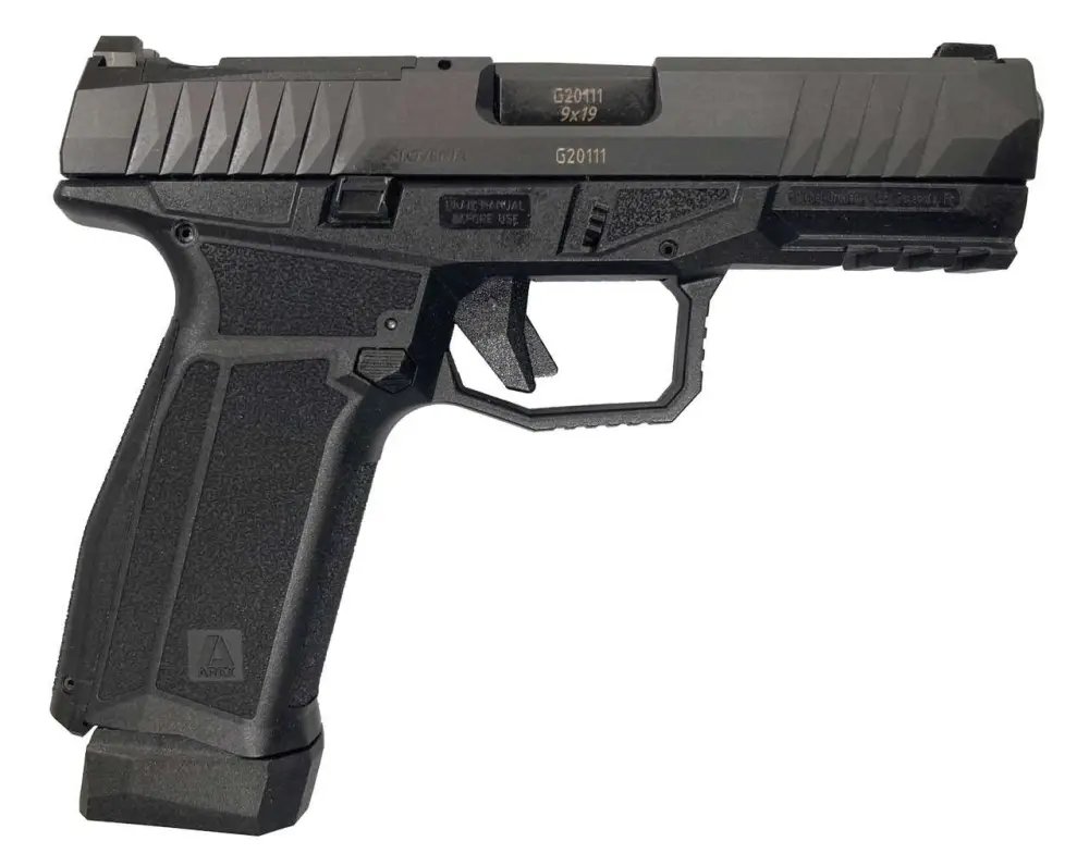Global Ordnance Arex Delta X Semi-Auto Pistol 9mm Luger 4" Barrel (1)-17Rd