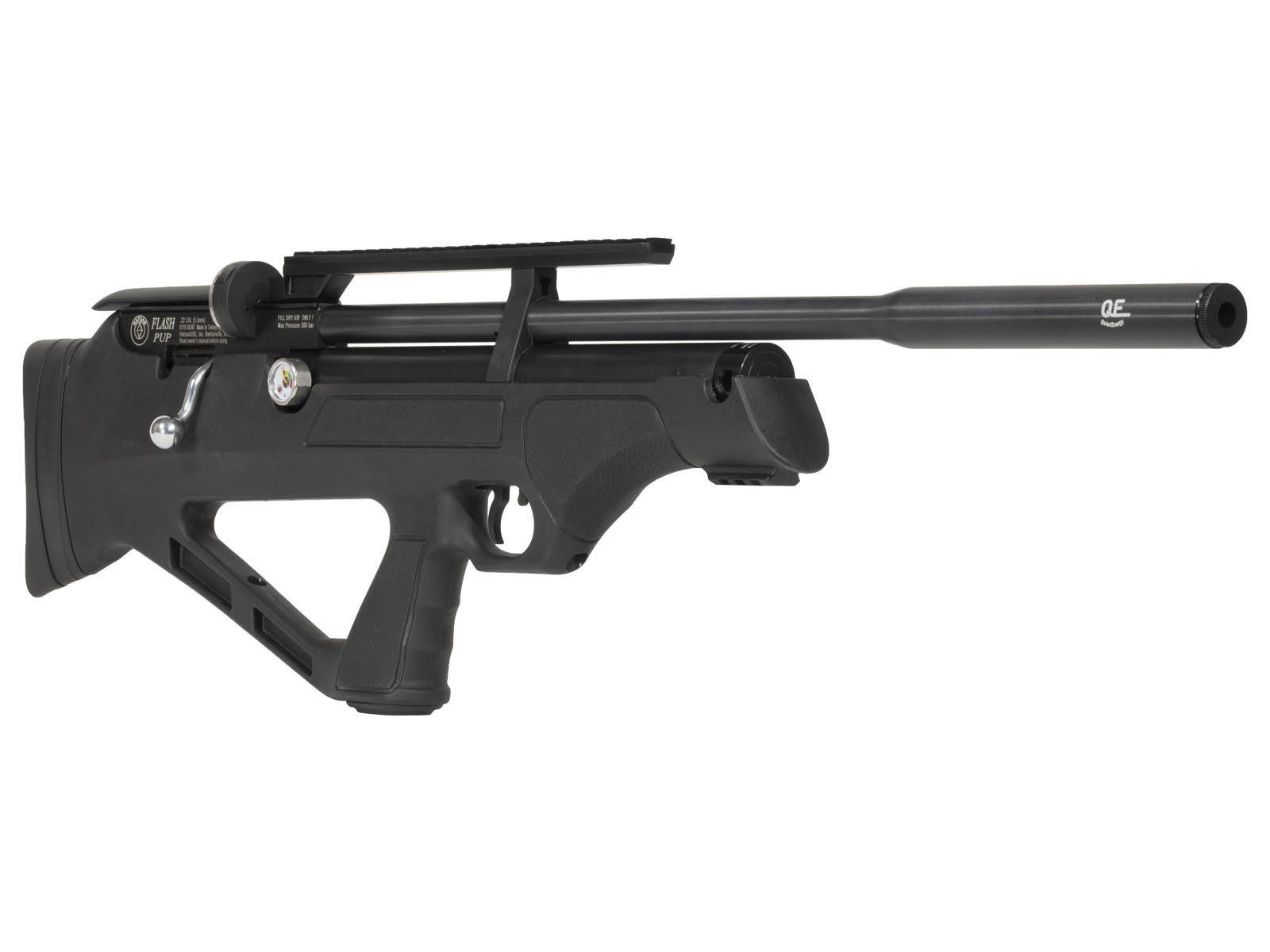 Hatsan FlashPup25S Air Rifle .25 Caliber Synthetic 2 Mags PCP Bullpup - Hatsan - 25 CALIBER