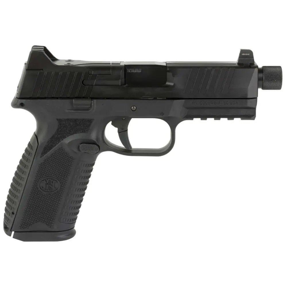 FN 66101375 510 Tactical Full Size Frame 10mm Auto 22+1 4.71" Black... - FN America - 10mm