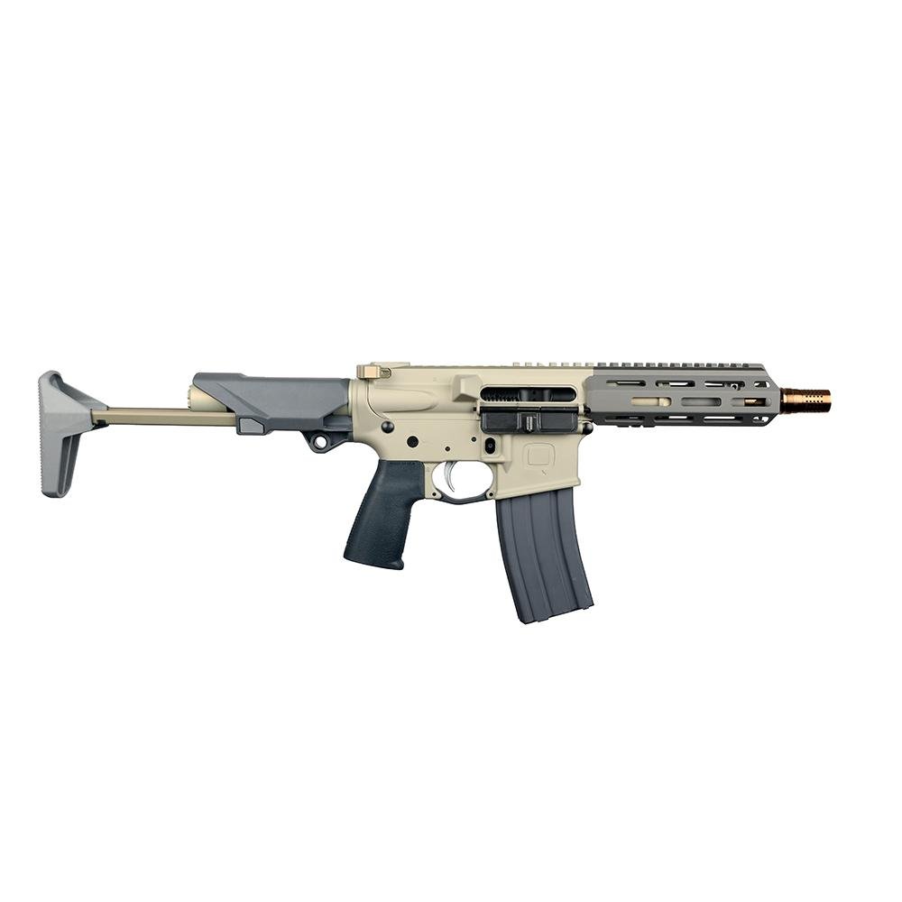 Q SW-300BLK-7IN-SHORTY Sugar Weasel SBR 300 AAC Blackout 7" FDE - Q LLC - 300 BLACKOUT