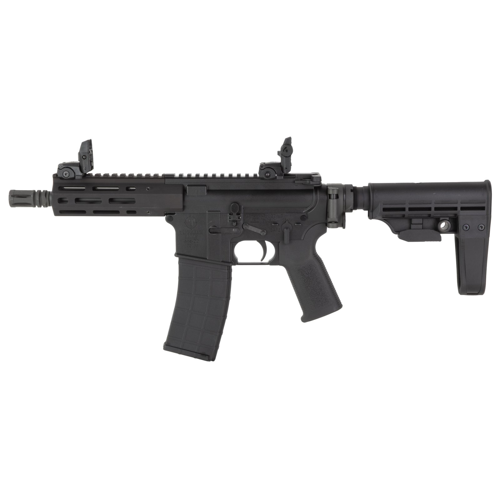 Tippmann A101124 22LR 25Rd 7in Black Tactical Pistol - Tippmann - .22 LR