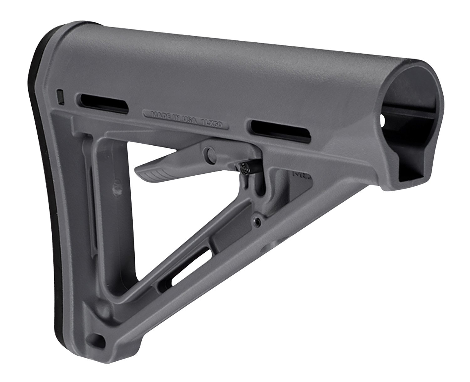 Magpul MAG400-GRY MOE Stock AR15 Carbine Gray A-Frame Design