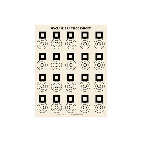 Sinclair INTERNATIONAL BRENCHREST PRACTICE TARGETS 25 PACK