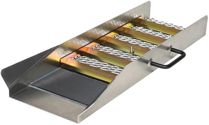 S/SPORT 581 24 Ft Gold Sluice Box Aluminum Removable Riffles