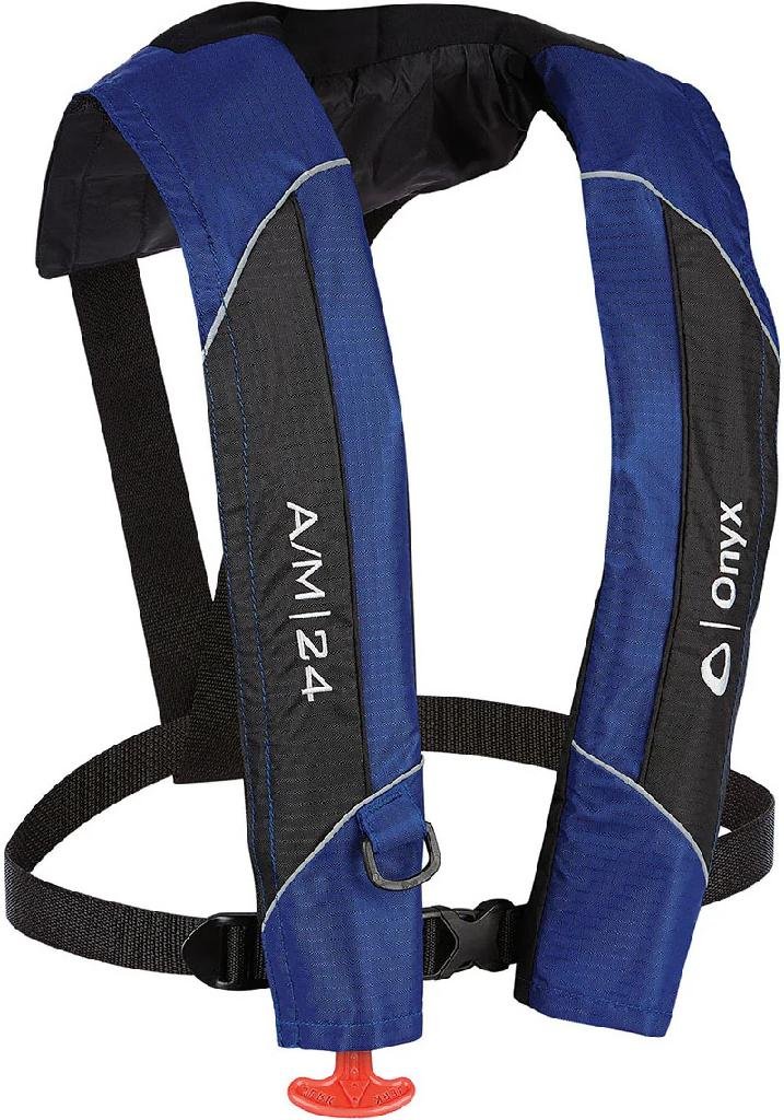 KENT/ONYX 3200BLU99 Convertible Auto/Manual Inflatable Vest Low-Profile