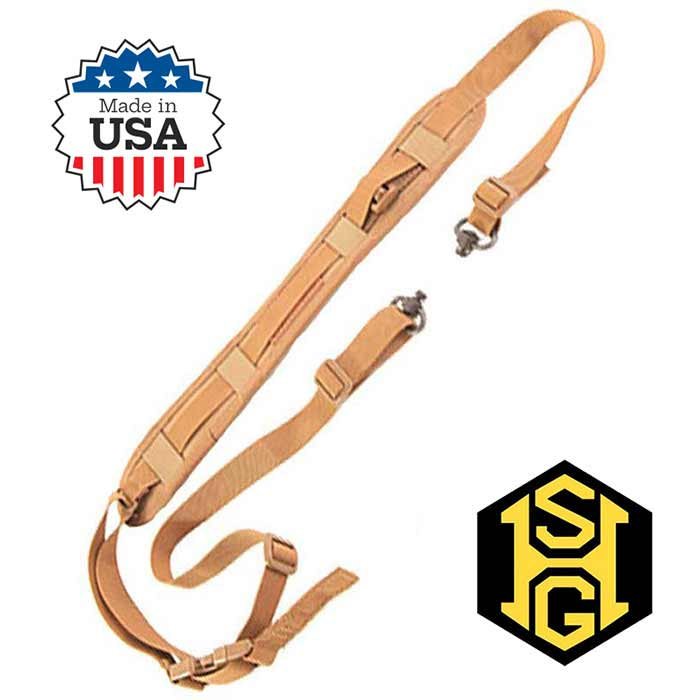 High Speed Gear Sure Grip Sling CB with Pad Adjustable Tactical Sling