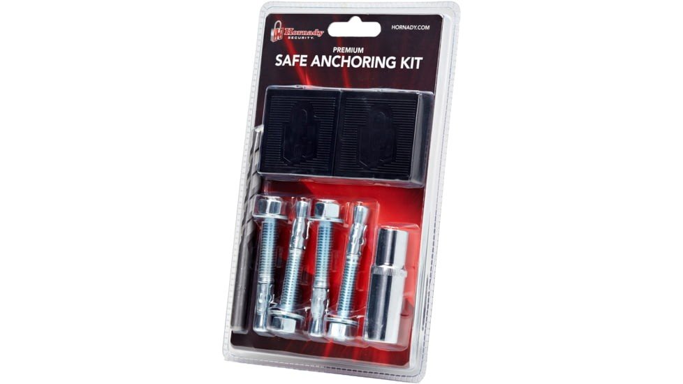 Hornady Security 95851 Premium Safe Anchoring Kit - Hornady Manufacturing Company - SILVER