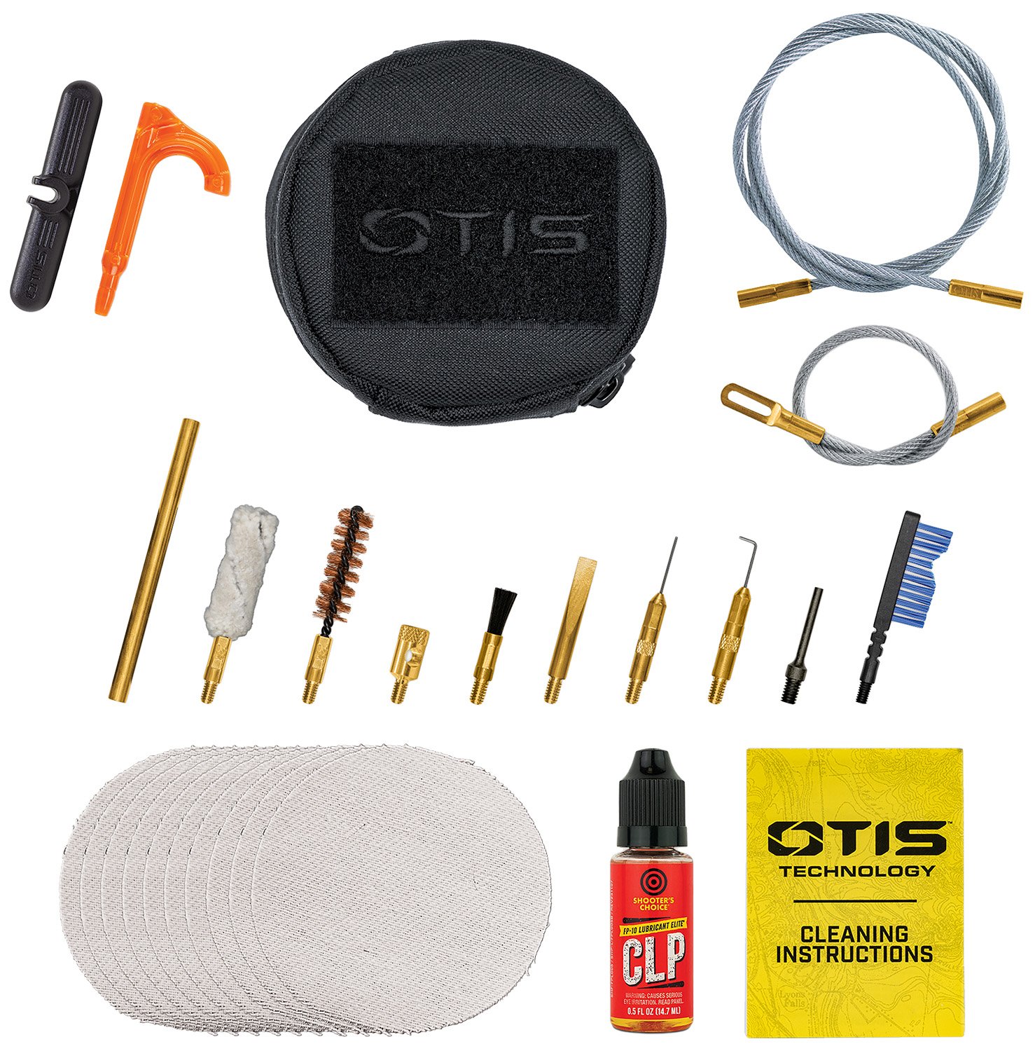 Buy Otis FG-645-9 9mm Pistol Cleaning Kit with CLP and Cotton Patches online