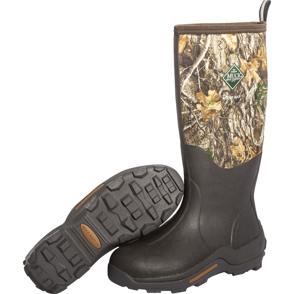 Muck Woody Max WDM-RTE-RTR-090 Boot Realtree Edge 9, Waterproof, Thermal Foam