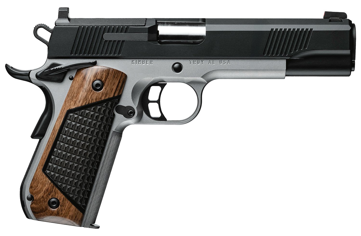 Kimber Custom Two-Tone Pistol  9mm 5 in. Black/Matte Stainless OR 9 rd. - Kimber Manufacturing, Inc. - 9mm