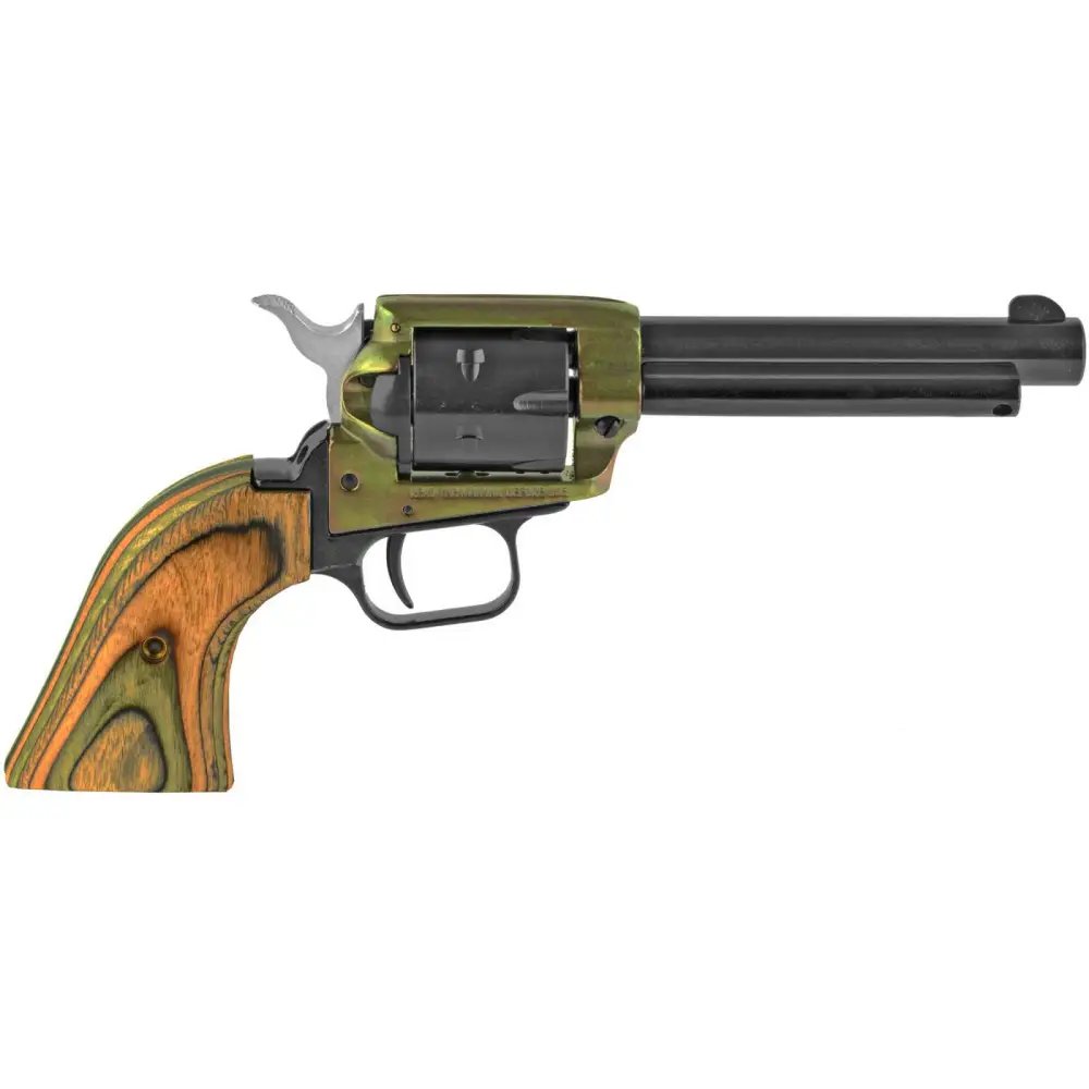 Heritage Rough Rider Combo .22 LR/.22 Magnum 4.75 in Steel Blued 6rd - Heritage - 22 LR | 22 Magnum