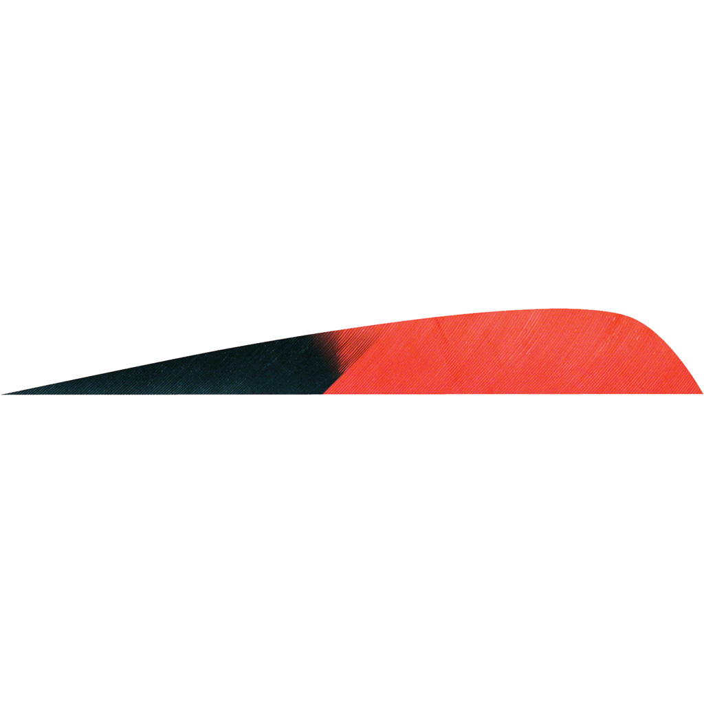 Gateway 400LPKRR-50 Parabolic Feathers Kuro Red 4" LW 50pk