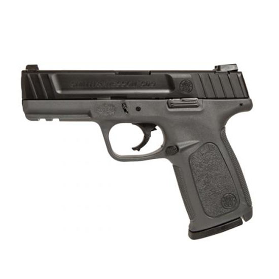 Smith & Wesson 11996 SD 40 S&W Stainless Steel 4" Barrel 14+1, Gray Polymer Frame, Picatinny Acc. Rail, Armornite Slide, Textured Grip, No Manual Safety