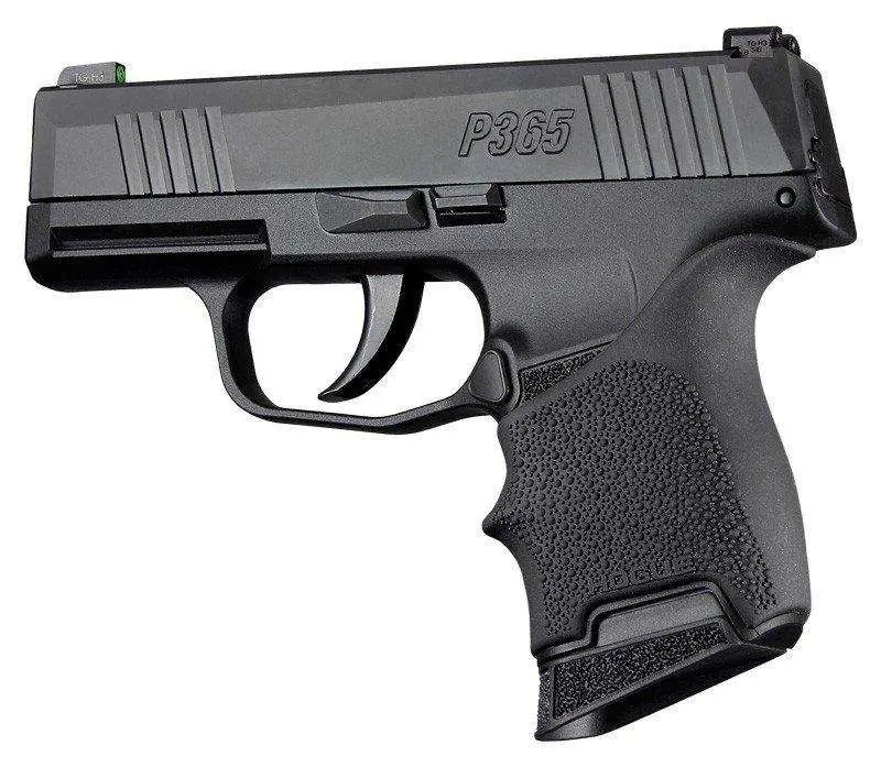 Hogue HandAll Beavertail Pistol Grip Fits Sig P365 Black 18700 - Hogue