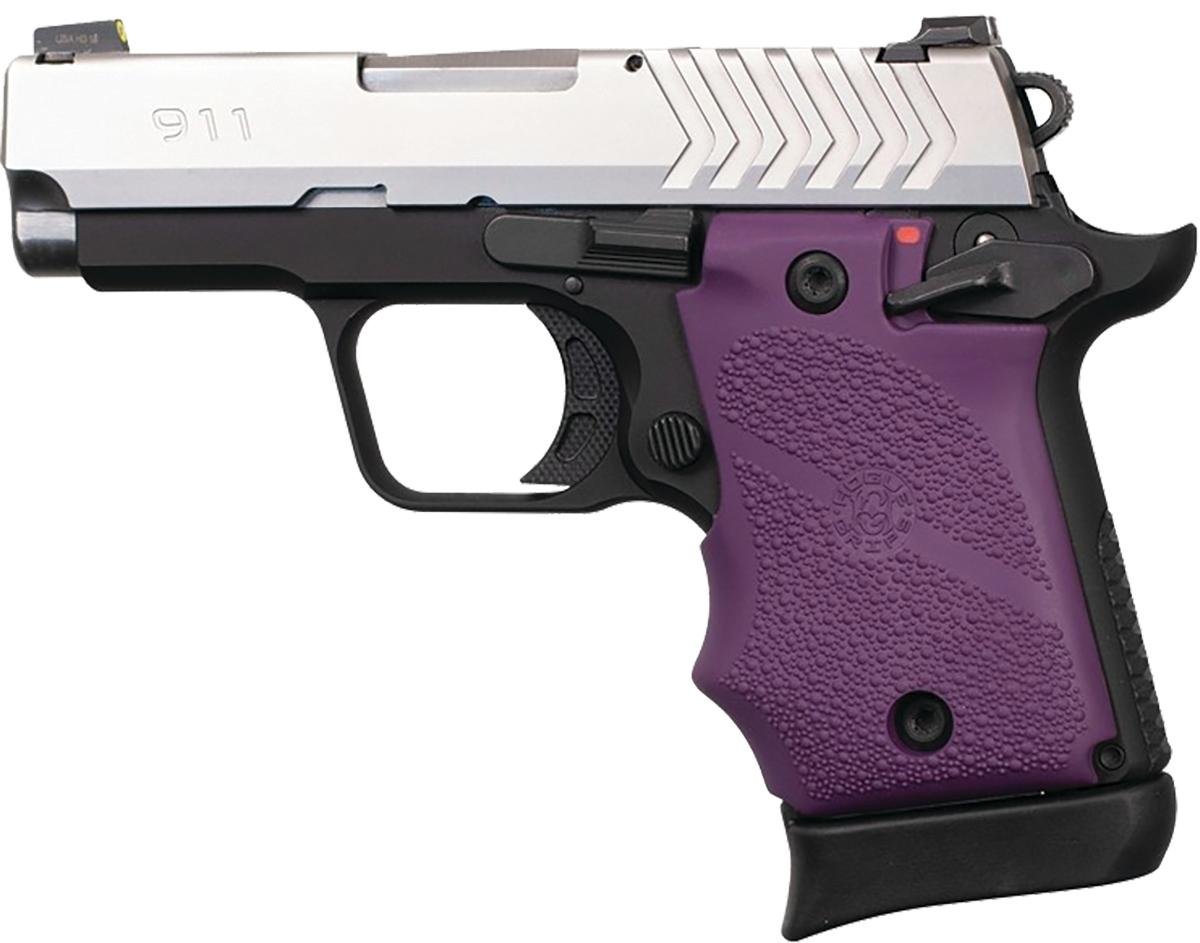 Buy Hogue 49086 9mm 8.00 In Rubber Ambi Safety Grip Purple online