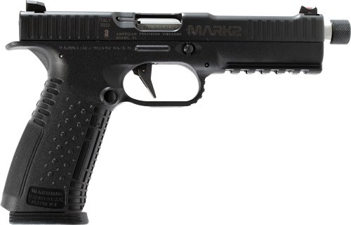 APF AFS1MII-9-BK-17 Strike One Mark II 9mm 5.5" Threaded 17RD Black - American Tactical Imports - 9mm