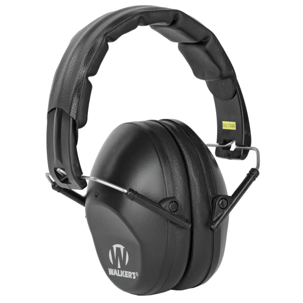 Walkers Game Ear / GSM Outdoors PASSIVE LO-PROFILE MUFF BLK