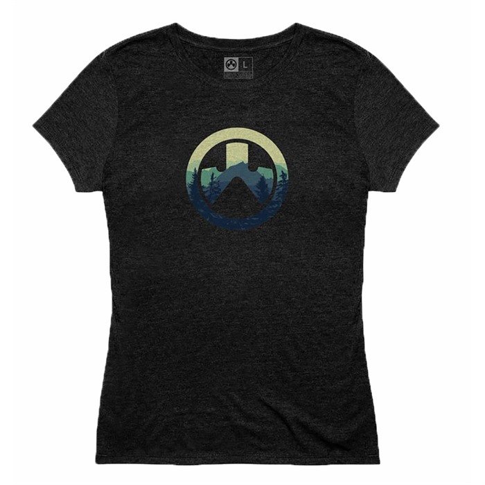 Magpul MAG1193-011-2XL Women's Cascade Icon T-Shirt Charcoal 2XL - Magpul Industries