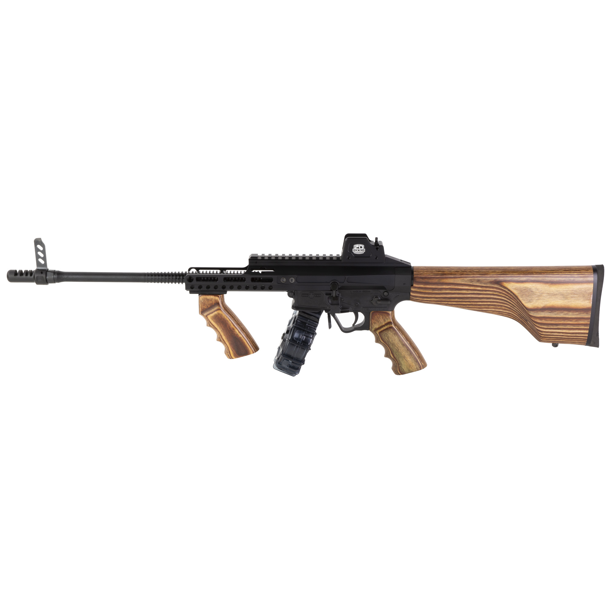 Patriot Ordnance Factory 01792 Roaring Rebel 22LR Rifle 14.5" 30rd Drum