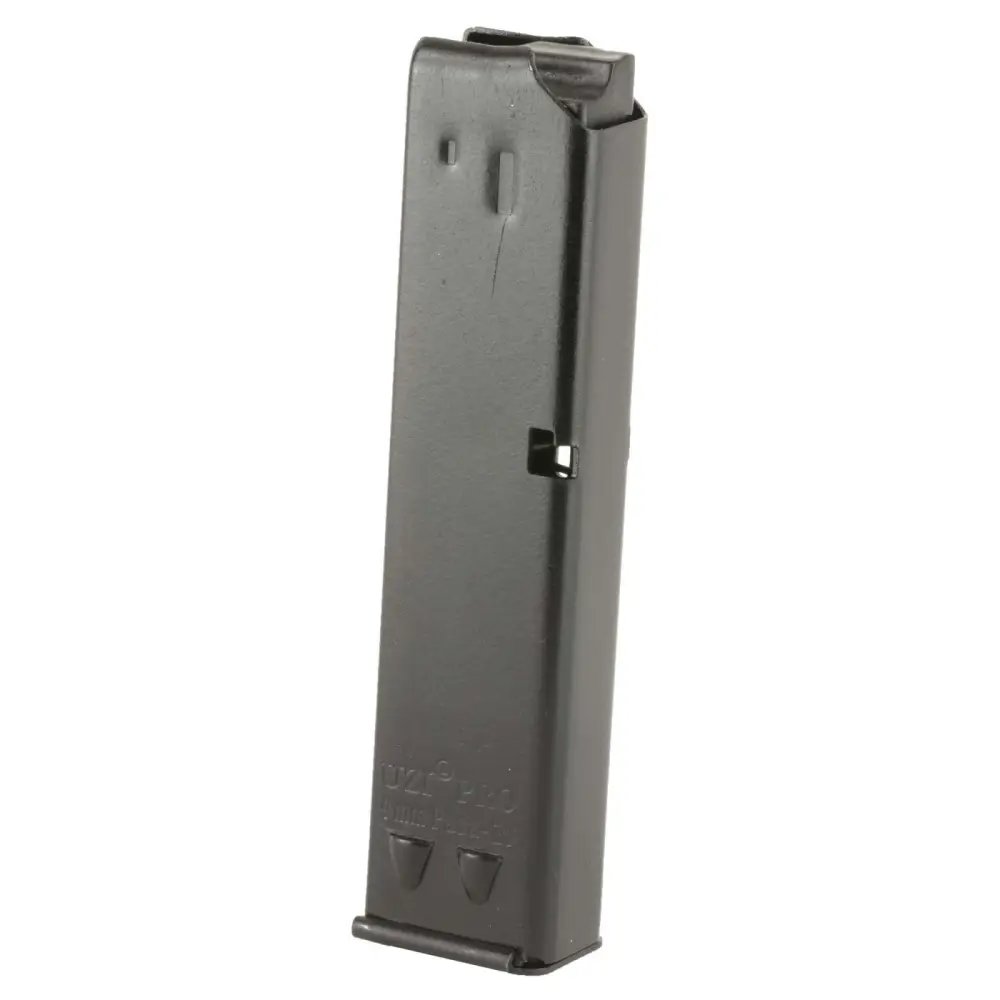 Israel Weapon Industries IWI Uzi Magazine 9MM Luger 20 Rounds Steel Black