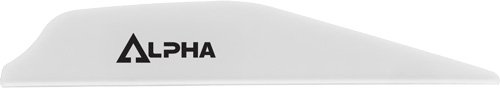 Bohning ALPHA AR 1250 VANE 2.8" WHITE 36PK - Bohning