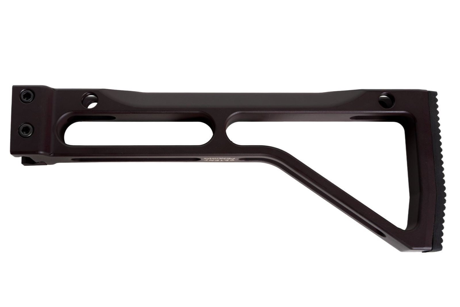 Arsenal CNC Machined Aluminum Tactical Buttstock Assembly 1913 Picatinny Attachment Plum - Arsenal