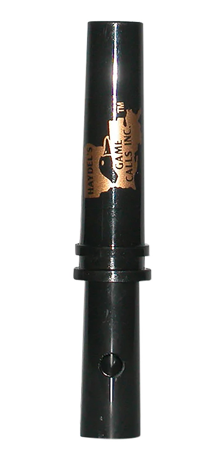 Haydel's VTM90 Variable Tone Double Reed Mallard Call Black Acrylic - HAY - DUCKS