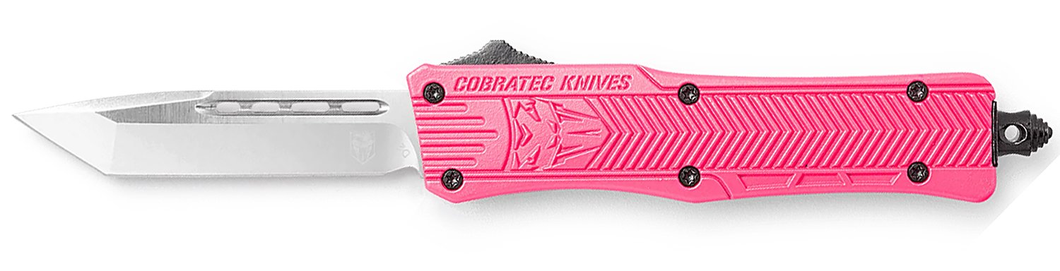 CobraTec Knives SPKCTK1STNS CTK-1 Small 2.75" OTF Tanto Plain D2 Steel ... - CobraTec Knives - TANTO