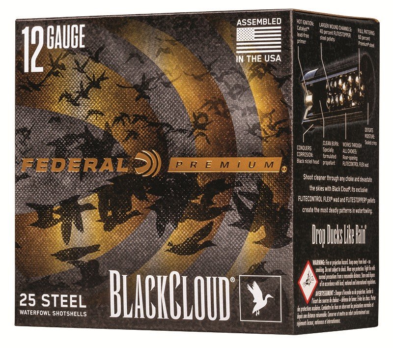 Federal PWBX142 BB 12 Gauge 3 in 1.25 oz BB Shot 25 Rounds Black Cloud - Federal Premium Ammunition - 12 Gauge
