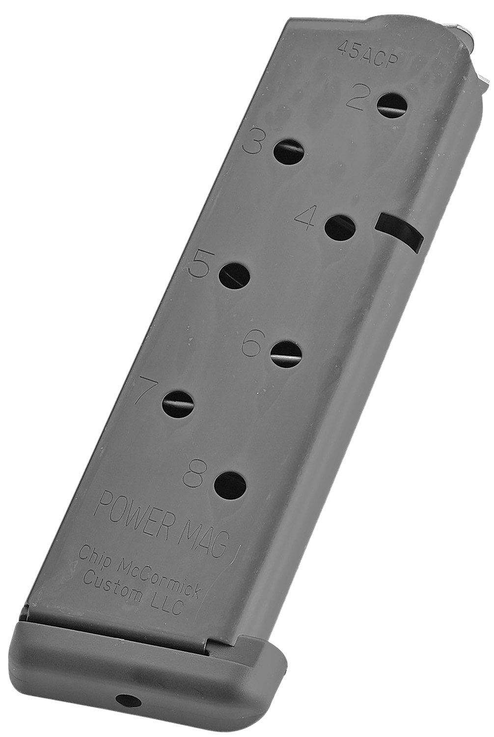 CMC Products 16131C Power Mag 8rd 45 ACP Fits 1911 Government Black Sta...