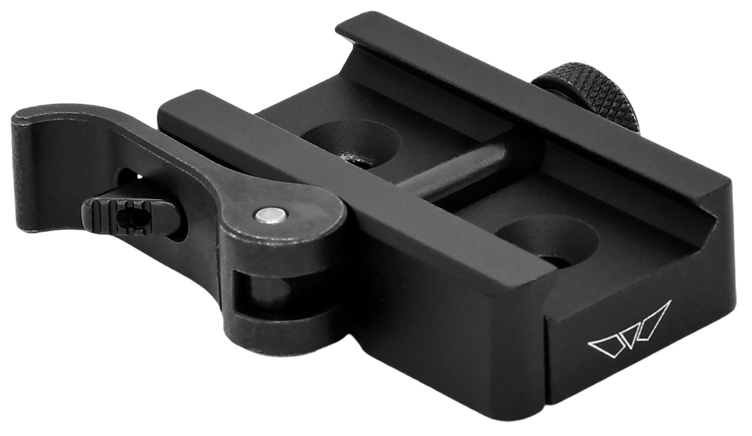 Warne 7958M Picatinny Rail Adapter Skyline Black Anodized Aluminum/Steel - Warne