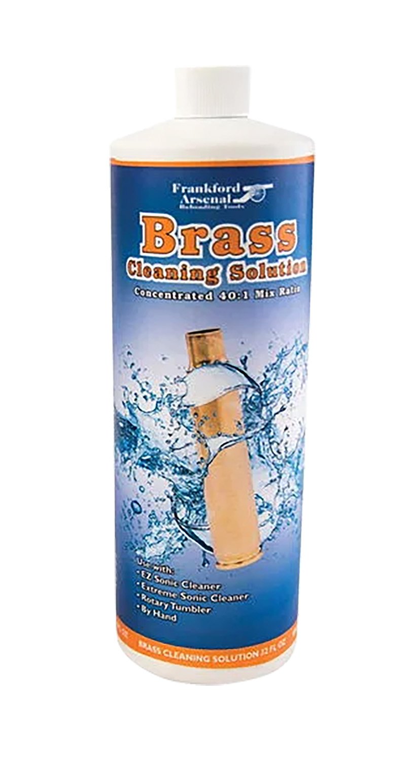 Frankford Arsenal 878787 Brass Cleaning Solution 32 oz Ultrasonic Cleaner - Frankford Arsenal - 32 OZ