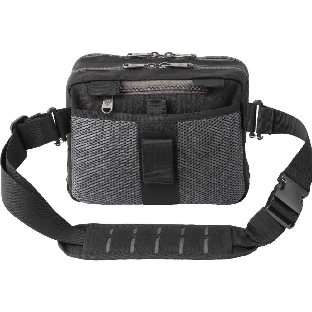 Bulldog BDT406B Tactical Pistol CCW Bag Black with MOLLE and Holster