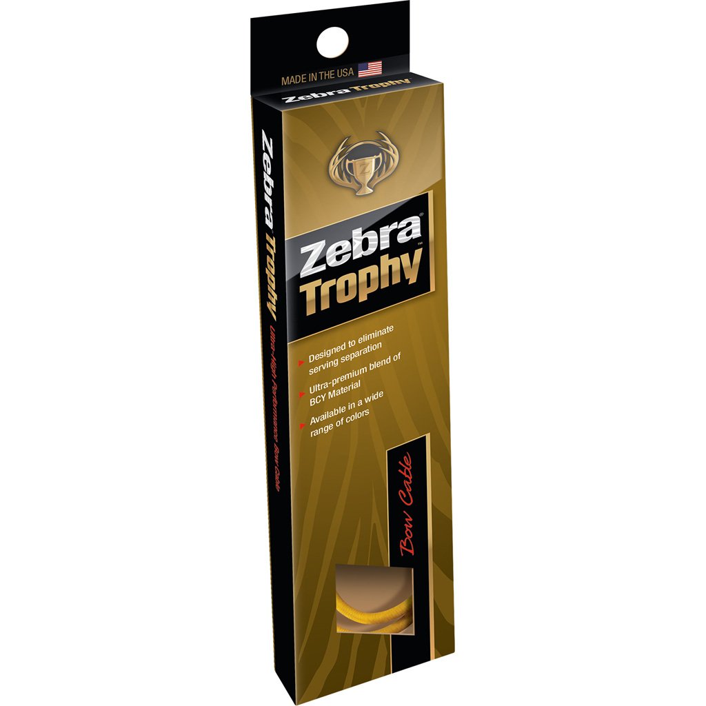 Zebra MCMWBLK/BLKMA Trophy Split Cable Black V3 27, Ultra Premium BCY Material