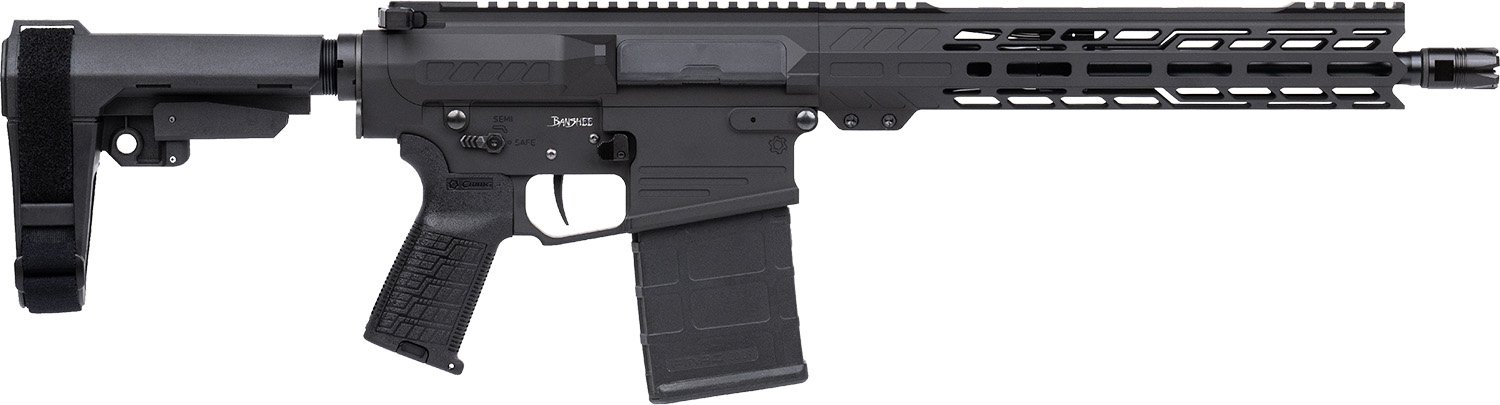 CMMG Banshee 12.5 8.6 BLK Mk3 AR-10 Nitride Barrel M-LOK Cerakote Finish - CMMG - 8.6 Blackout