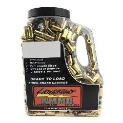 Lightning Ammo LA-3009FJ 9mm Reman. Polished Brass 500ct Jug