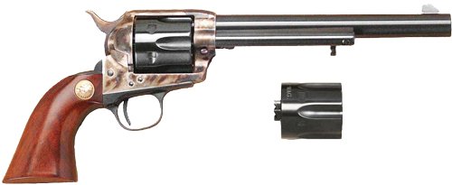 Cimarron Model P .45 LC/.45 ACP 7.5in 6rd Dual Cylinder Revolver MP438
