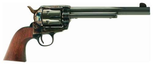 Cimarron Frontier Revolver 45 Long Colt 7.5 in Blue 6 Rounds Steel Frame