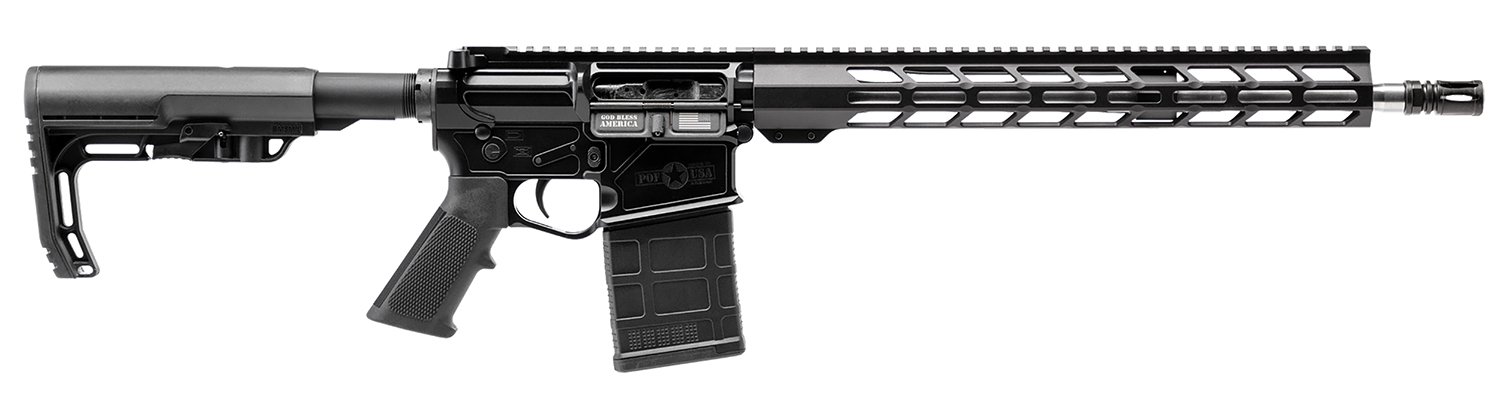 POF-USA 02358 LMR 308 Rifle 10+1 MLOK Rail SS Barrel Anodized Finish - POF USA - 308 Win