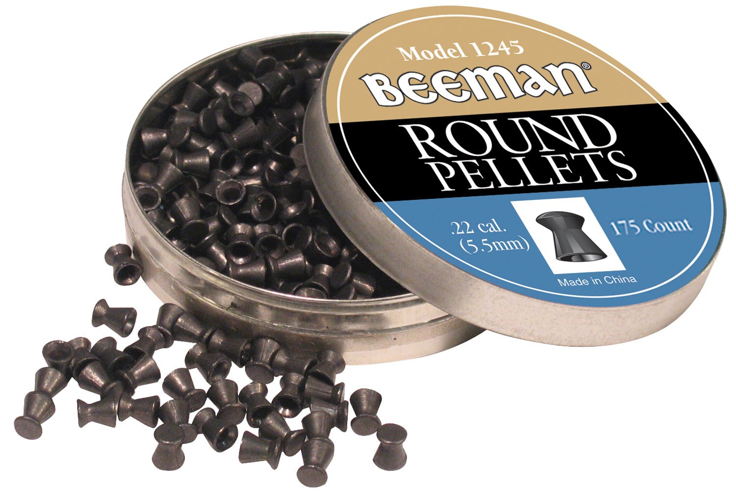 Beeman .22 Round Pellet 175/pack 1245