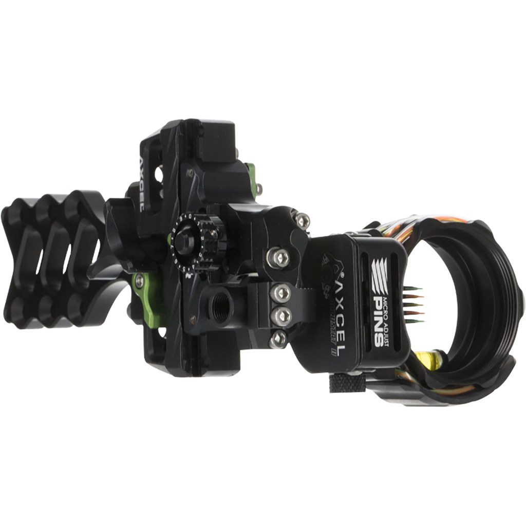 Axcel ACHN-N519-4BK AccuHunter Sight AccuStat II 5 Pin .019 RH/LH