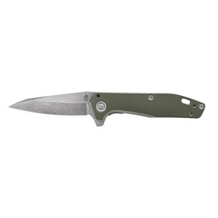 Gerber Fastball SW/PL Green Handle S30V Finger Flip Open Ball Bearing Tech
