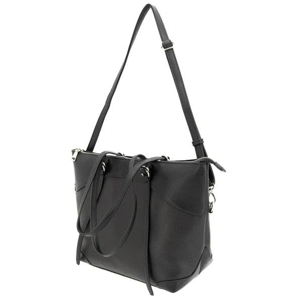 Cameleon 49194 Grace Concealed Carry Purse Black Leather 4 Pockets - Rugged Rare
