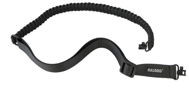 Bulldog BD835 Paracord Rifle Sling with Locking Swivels Black - Bulldog
