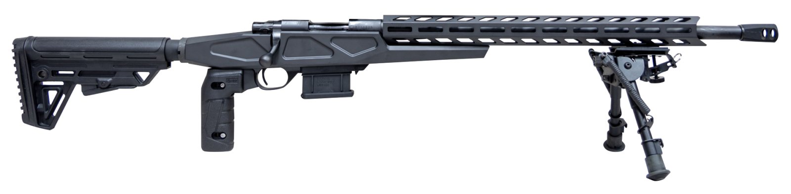 Legacy Sports HCRM22ARCHBBLKMDT Howa Mini M1500 22 ARC 20" HB Black