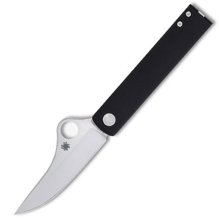 Spyderco C272ALBKP Essenza 3.19" N690Co Satin Blade Aluminum Handle - Spyderco