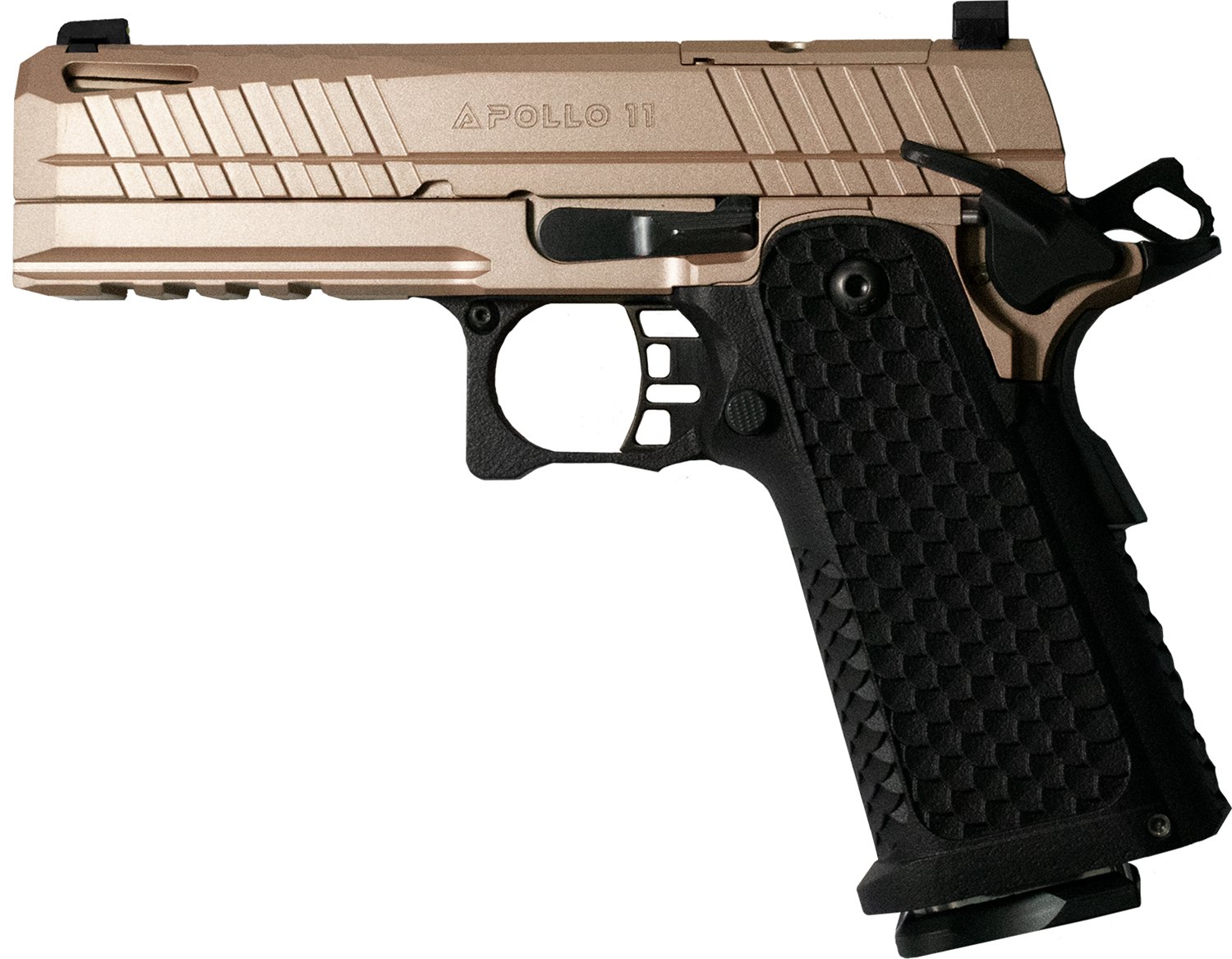 LFA LFAPF01206RB Apollo 11 9mm 4.9" Rose Cerakote Optic Cut 17+1 - LFA - 9x19mm