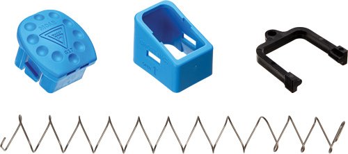 Ghost GHOGLPLUSBLUE MOAB Mag Extension Glock Gen 1-5 +6 Rounds Blue - Ghost Inc.
