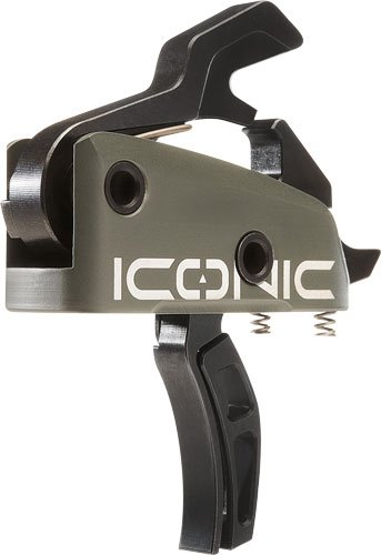 Rise Armament T22GRN IconicTwo-Stage Curved Trigger with 2 lbs Draw We...